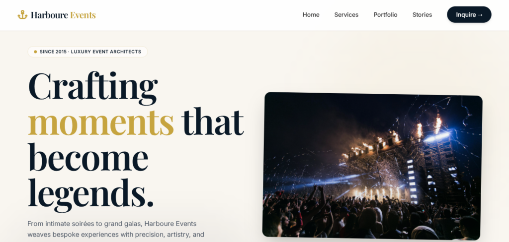 Harboure Events