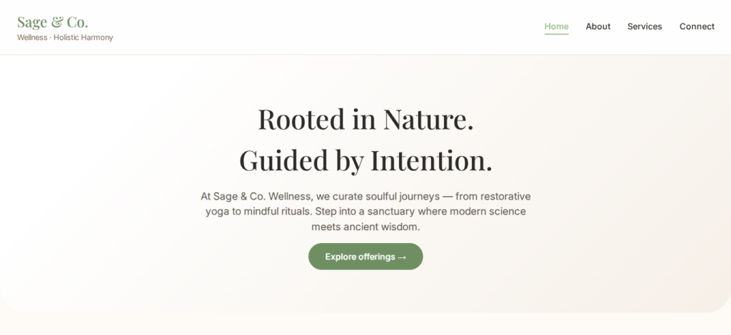 Sage & Co. Wellness